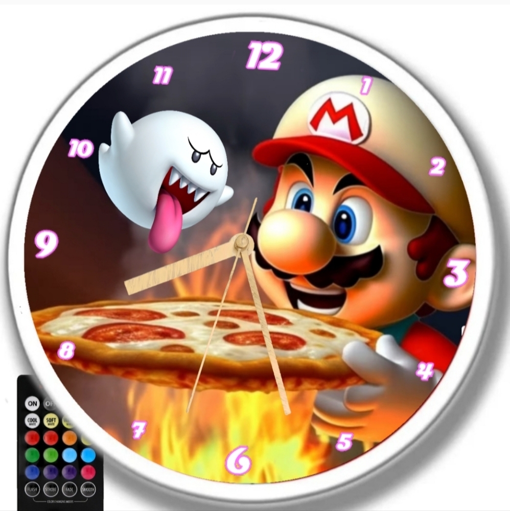 Mario led clock - Picture 3 of 4